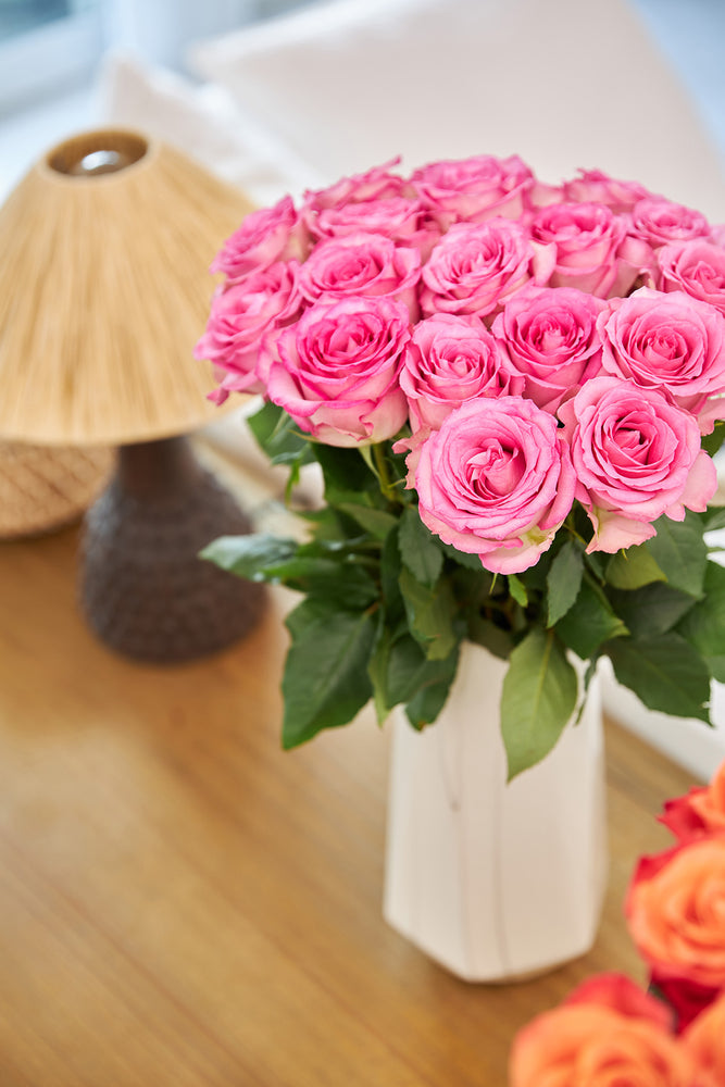 
                  
                    Pink Roses (18 Stems)
                  
                